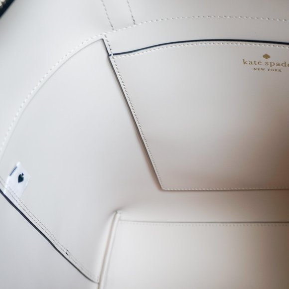 Kate Spade Patrice L Leather Tote Black - Picture 9 of 11